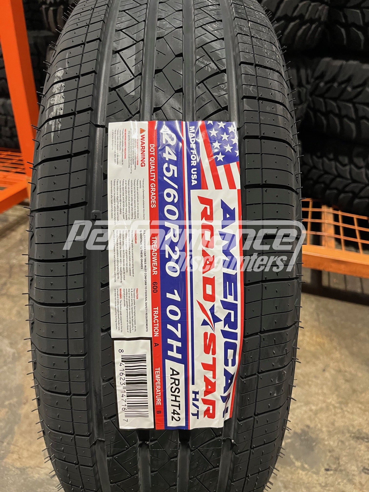 American Roadstar H/T Tire(s) 245/60R20 107H SL BSW