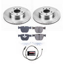 PowerStop OE Stock Replacement Low-Dust Ceramic Brake Pad and Rotor Kit
