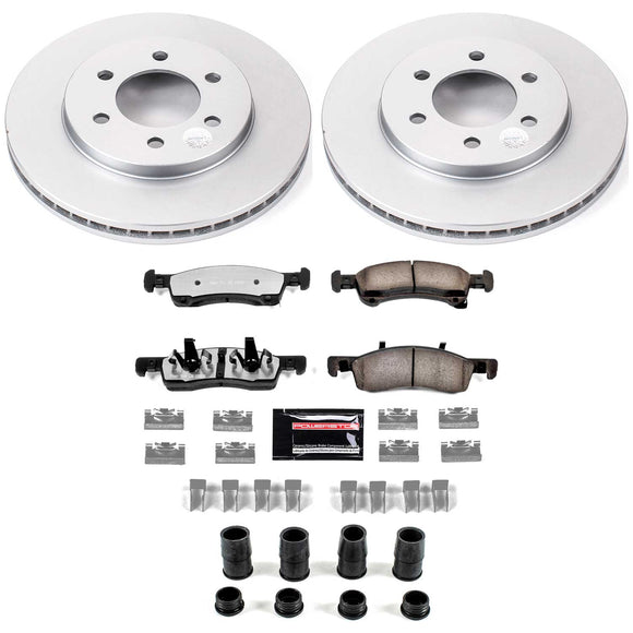 Z36 Truck & Tow Premium Carbon-Fiber Ceramic Brake Pad and Fully Coated Rotor Ki