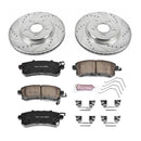 PowerStop Z23 Daily Driver Carbon-Fiber Ceramic Brake Pad and Drilled & Slotted