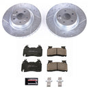 PowerStop Z23 Daily Driver Carbon-Fiber Ceramic Brake Pad and Drilled & Slotted