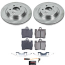 PowerStop OE Stock Replacement Low-Dust Ceramic Brake Pad and Rotor Kit