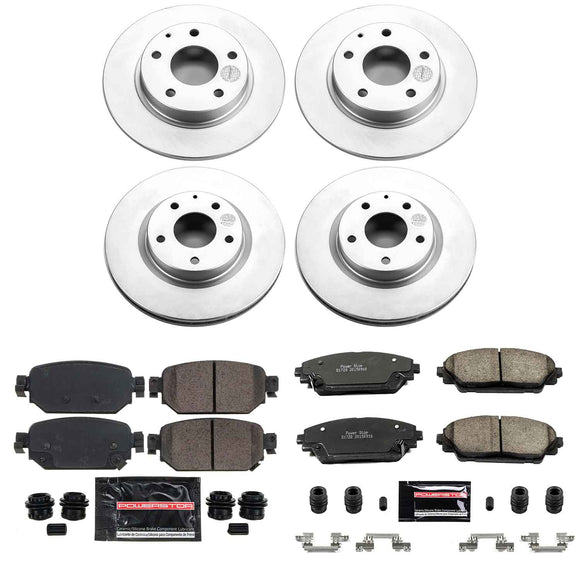 Z23 Daily Driver Premium Carbon-Fiber Ceramic Brake Pad and Fully Coated Rotor K