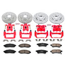 PowerStop Z23 Daily Driver Carbon-Fiber Ceramic Pads Drilled & Slotted Rotor & C
