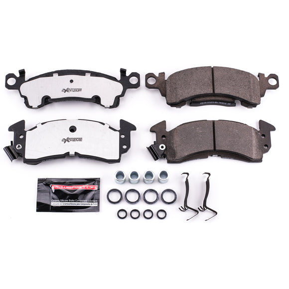 PowerStop Z26 Street Performance Carbon-Fiber Ceramic Brake Pads With Hardware