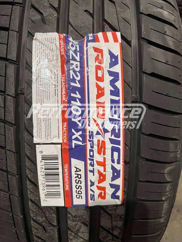 275/45ZR21 American Roadstar Sport A/S 110Y BSW XL 275 45 21 2754521