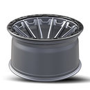 20x10 Vortek VRT-601 Spartan Matte Titanium 6x135 ET-12 CB106.1 Wheel