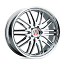 20x11 Victor Lemans Chrome Wheel/Rim 5x130 5-130 20-11 Porsche ET36
