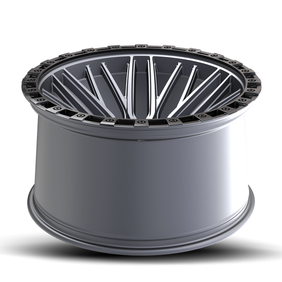 20x10 Vortek VRT-608 Apollo Matte Titanium 6x135 ET-12 CB106.1 Wheel