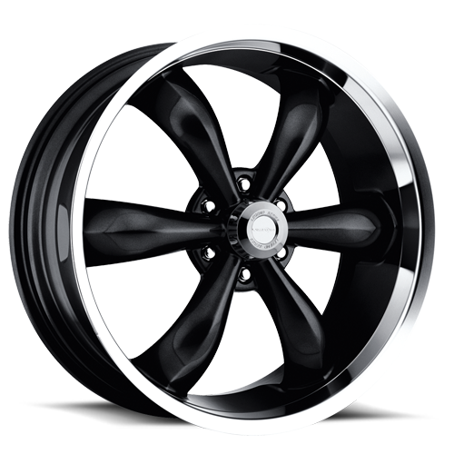 20x9 Vision 142 Legend 5/6 Gloss Black Machined Lip 6x139.7 ET20 CB106.2
