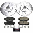 PowerStop Z23 Daily Driver Carbon-Fiber Ceramic Brake Pad and Drilled & Slotted
