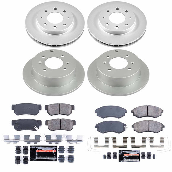 Z23 Daily Driver Premium Carbon-Fiber Ceramic Brake Pad and Fully Coated Rotor K