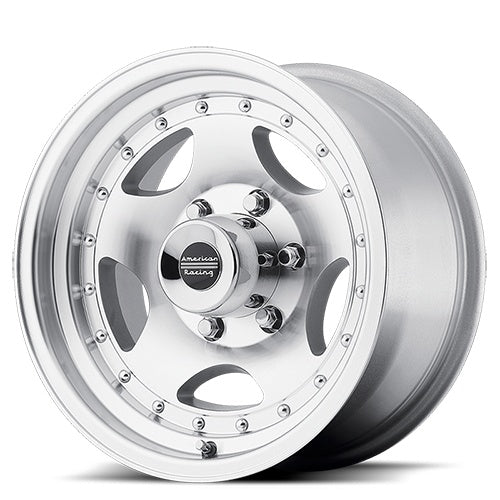 16x8 American Racing AR23 Machined Wheel/Rim 6x139.7 16-8 6-139.7 ET0
