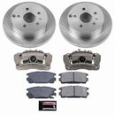 PowerStop OE Stock Replacement Low-Dust Ceramic Brake Pad, Rotor and Caliper Kit