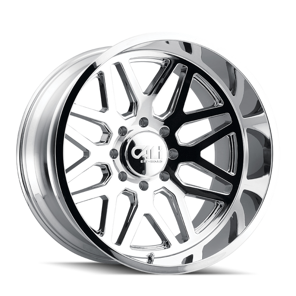 22x12 Cali Off-Road Invader Chrome 8x170 ET-51 CB125.2 Wheel Rim
