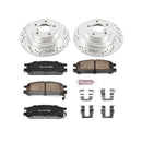 PowerStop Z23 Daily Driver Carbon-Fiber Ceramic Brake Pad and Drilled & Slotted