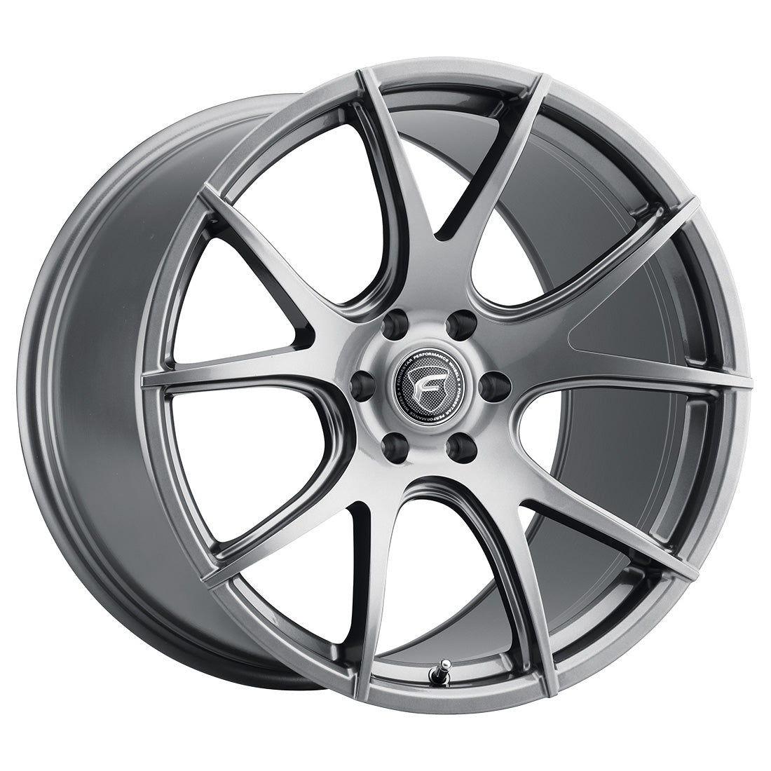 19x11 Forgestar CF5V Gloss Anthracite 6x114.3 6x4.5 ET43 Wheel Rim