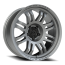 20x9.5 Vision 409 Inferno Gray Wheel 5x127 ET-18 CB78.1