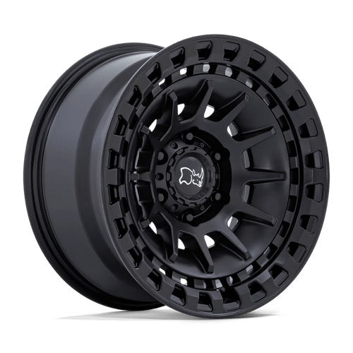 17X8.5 Black Rhino Barrage Matte Black 5X127 5X5 ET-10 Wheel Rim