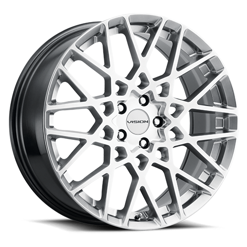 Vision 474 Recoil Hyper Silver 18X8 5x120 ET38 wheel