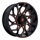 20X7 Fuel UTV D780 Runner UTV G-BLK-MILL-OR 4X137 ET13 wheel/rim
