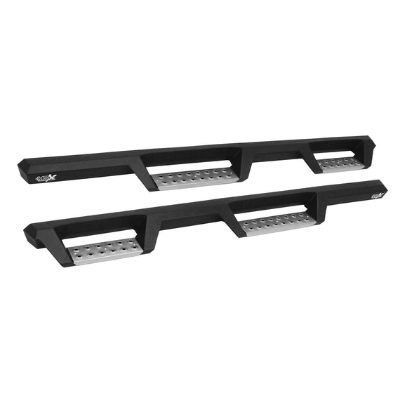 Westin HDX Stainless Drop Nerf Step Bars Textured Black 56-132952