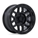17X9 KMC KM544 MESA Satin Black With Gloss Black Lip 5X127 ET18 wheel/rim