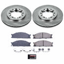 PowerStop OE Stock Replacement Low-Dust Ceramic Brake Pad and Rotor Kit