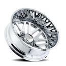 24x8.25 Cali Off-Road Invader Dually Chrome 8x200 ET-232 CB142 Wheel Rim