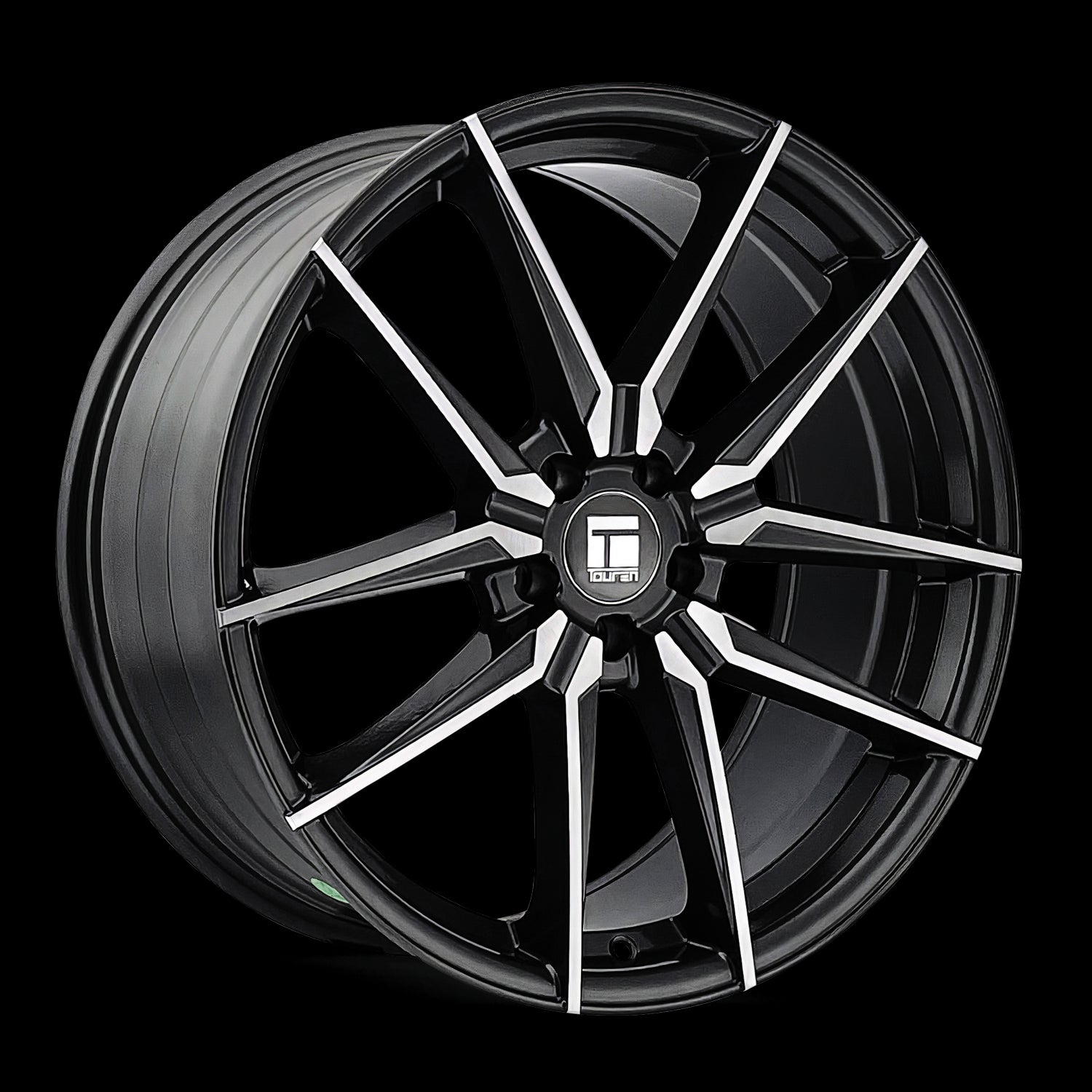 18x8 Touren 3294 TR94 Graphite Brushed With Dark Tint 5x100 ET35 Wheel Rim