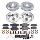 PowerStop Z23 Daily Driver Carbon-Fiber Ceramic Brake Pad and Drilled & Slotted