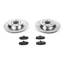 PowerStop Z23 Daily Driver Carbon-Fiber Ceramic Brake Pad and Drilled & Slotted