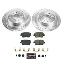 PowerStop Z23 Daily Driver Carbon-Fiber Ceramic Brake Pad and Drilled & Slotted