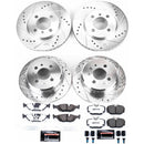 PowerStop Z26 Street Performance Ceramic Brake Pad and Drilled & Slotted Rotor K