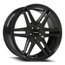 22x9.5 Vision 476 Wedge Gloss Black Wheel 5x115 ET8 CB74.1