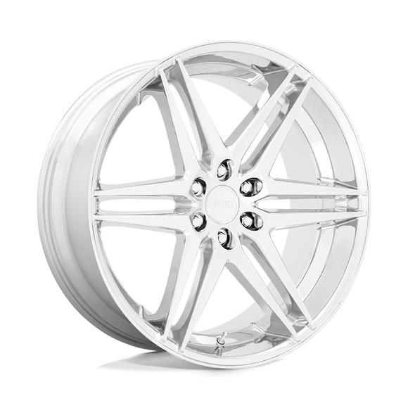26X10 DUB 1PC S265 Dirty Dog Chrome 6X139.7 6X5.5 ET25 Wheel Rim