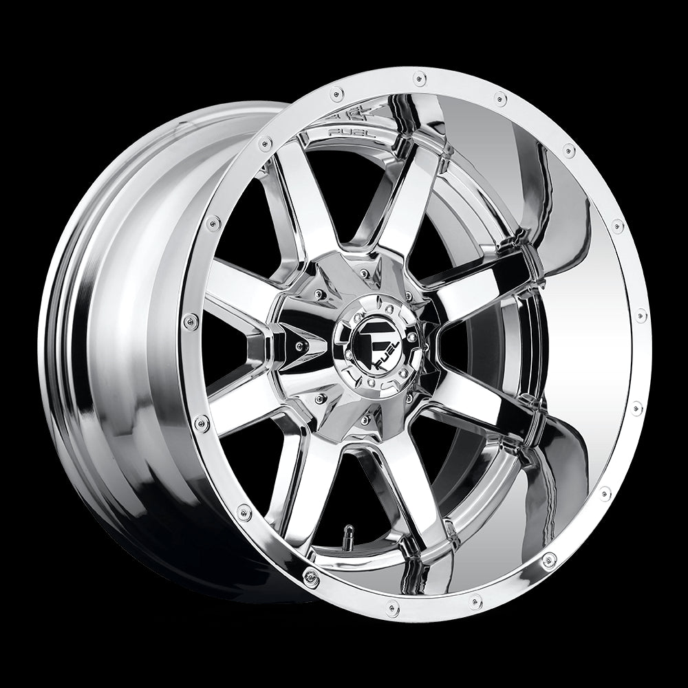 20X12 Fuel D536 Maverick Chrome Plated 5X139.7/5X150 ET-44 wheel/rim