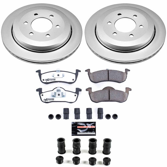 Z36 Truck & Tow Premium Carbon-Fiber Ceramic Brake Pad and Fully Coated Rotor Ki