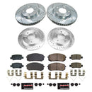 PowerStop Z23 Daily Driver Carbon-Fiber Ceramic Brake Pad and Drilled & Slotted