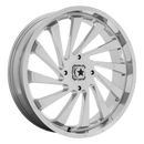 20X7 MSA OFFROAD WHEELS M46 BLADE Chrome 4X137 ET0 wheel/rim