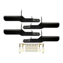 Westin Premier Oval Nerf Step Bar Mount Kit Powder Coated Black Steel 22-1985