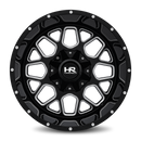 20x12 Hardrock Gunner Gloss Black Milled 6x135/139.7 ET-44 wheel/rim-1