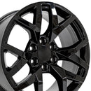 20" Replica CV66 fits Chevrolet Suburban 1500 20x9 Gloss Black