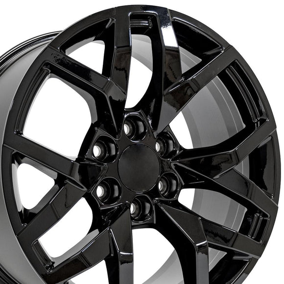 20" Replica CV66 fits Chevrolet Suburban 1500 20x9 Gloss Black