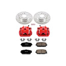 PowerStop Z23 Daily Driver Carbon-Fiber Ceramic Pads Drilled & Slotted Rotor & C