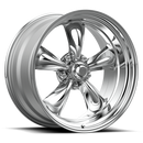 15x4 American Racing Torq Thrust II 1 Pc Polished Wheel 5x114.3 15-4 ET-25-1