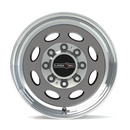 19.5x7.5 Vision 81 Heavy Hauler Gun Metal Machined Lip 8x170 ET0 CB125.2