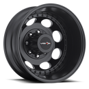 19.5x6.75 Vision 181 Hauler Duallie Matte Black Wheel 8x210 ET-143 CB154.2-1