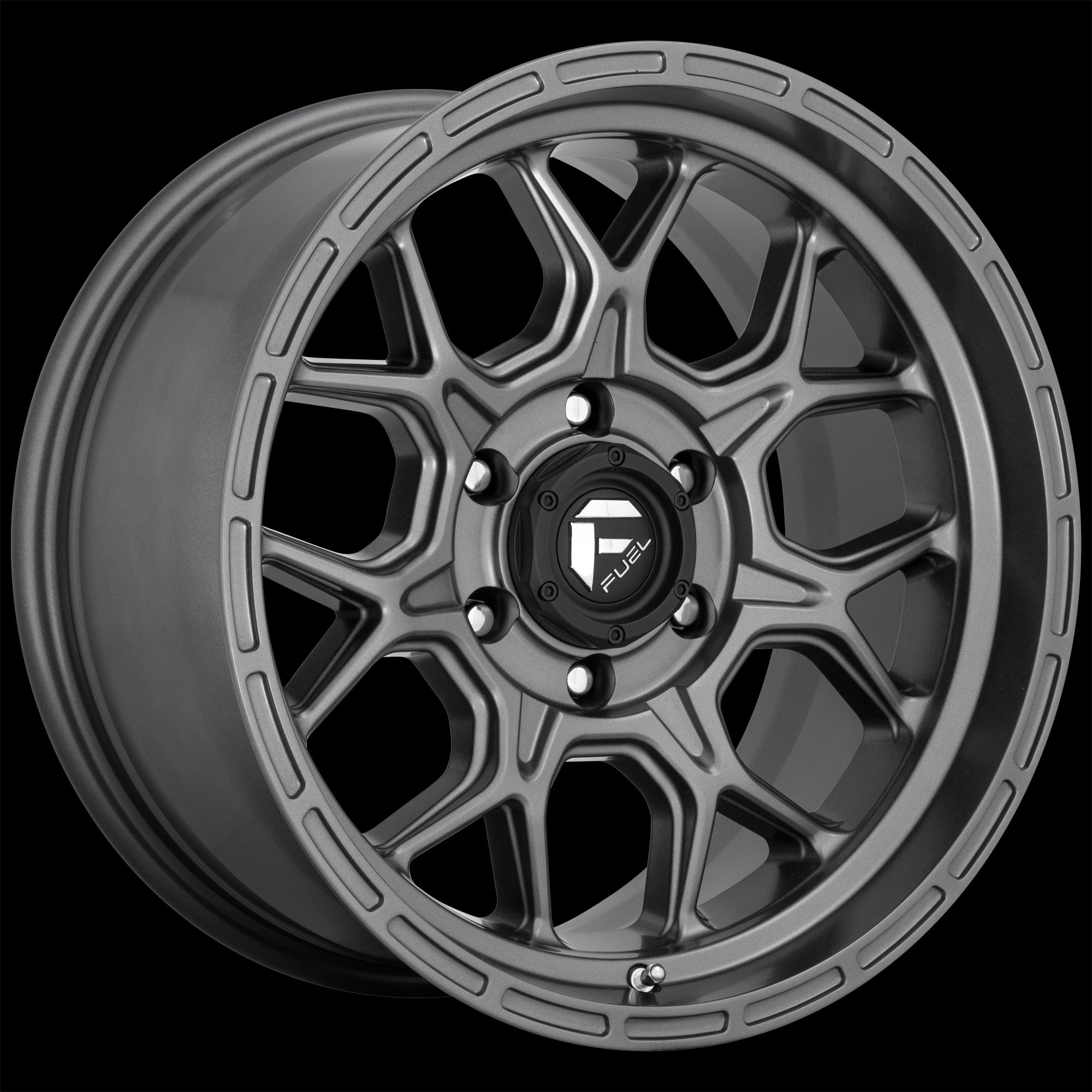 18X9 Fuel D672 TECH Matte Anthracite 5X127 ET-12 wheel/rim