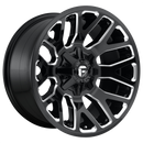20x9 Fuel Off-Road D623 Warrior Gloss Black Milled 6x135 ET20 CB106.1 Wheel Rim